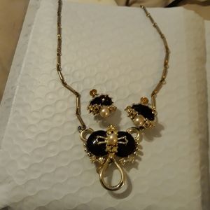 Costume Necklace and earrings